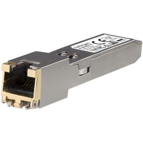 StarTech.com Module SFP+ GBIC compatible HP 813874-B21 - Module transmetteur Mini GBIC 10GBASE-T - 1