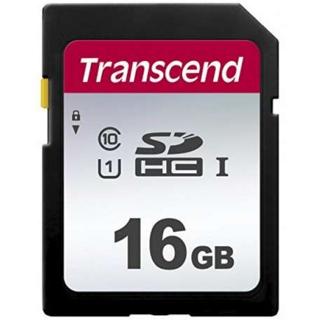 Transcend 16GB, UHS-I, SD mémoire flash 16 Go Classe 10 - 1