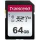 Transcend TS64GSDC300S mémoire flash 64 Go SDXC Classe 10 UHS-I - 1