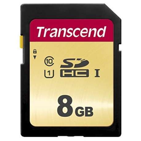 Transcend 8GB, UHS-I, SD mémoire flash 8 Go Classe 10 - 1