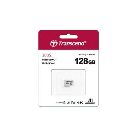 Transcend 300S mémoire flash 128 Go MicroSDXC Classe 10 UHS-I - 1