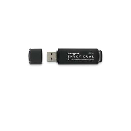 Integral INFD128GENVDL3.0-197 lecteur USB flash 128 Go 3.0 3.1 Gen 1 Connecteur USB Type-A Noir - 1