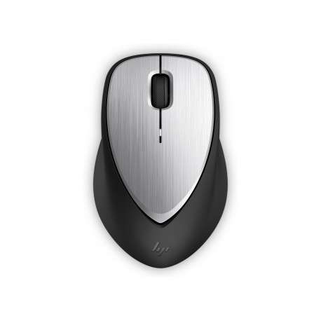 HP ENVY 500 souris RF sans fil Laser 1600 DPI Ambidextre Noir, Argent - 1