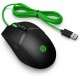 HP 300 souris USB Optique 5000 DPI Ambidextre Noir, Vert - 5