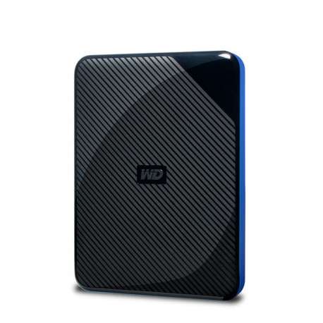 Western Digital WDBDFF0020BBK-WESN disque dur externe 4000 Go Noir, Bleu - 1