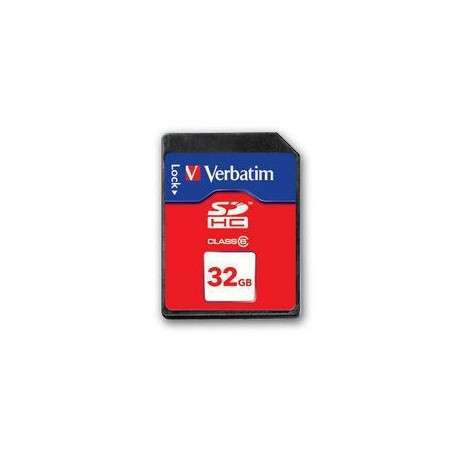 Verbatim SecureDigital SDHC Class 6 32GB mémoire flash 32 Go - 1