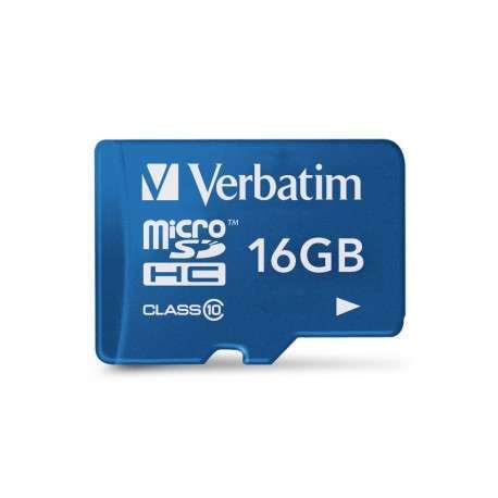 Verbatim 16GB Tablet microSDHC Class 10 mémoire flash 16 Go Classe 10 - 1