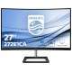 Philips E Line 272E1CA/00 LED display 68,6 cm 27" 1920 x 1080 pixels Full HD LCD Incurvé Mat Noir - 1