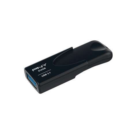 PNY Attache 4 lecteur USB flash 512 Go USB Type-A 3.2 Gen 1 3.1 Gen 1 Noir - 1