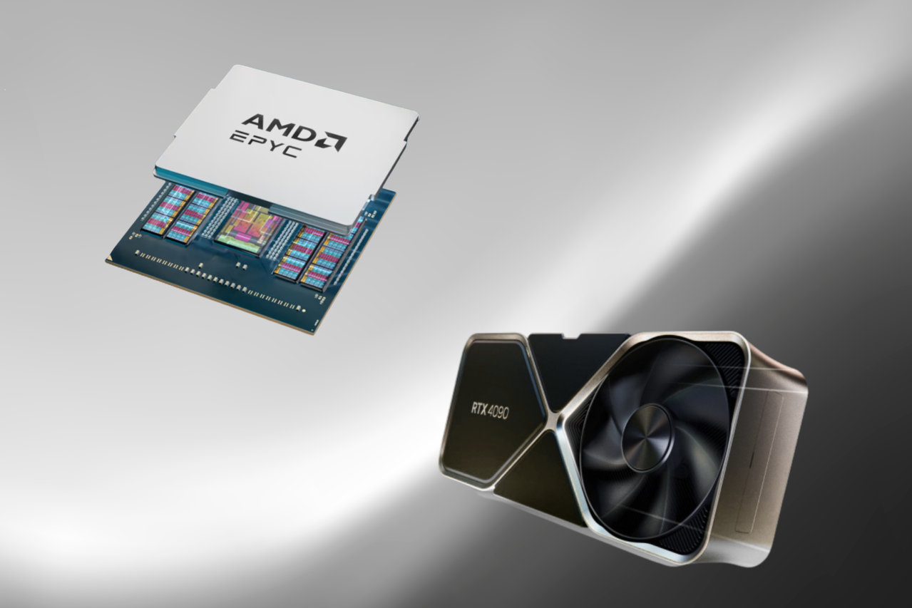 GPU NVIDIA et AMD utilisés pour les infrastructures d’intelligence artificielle