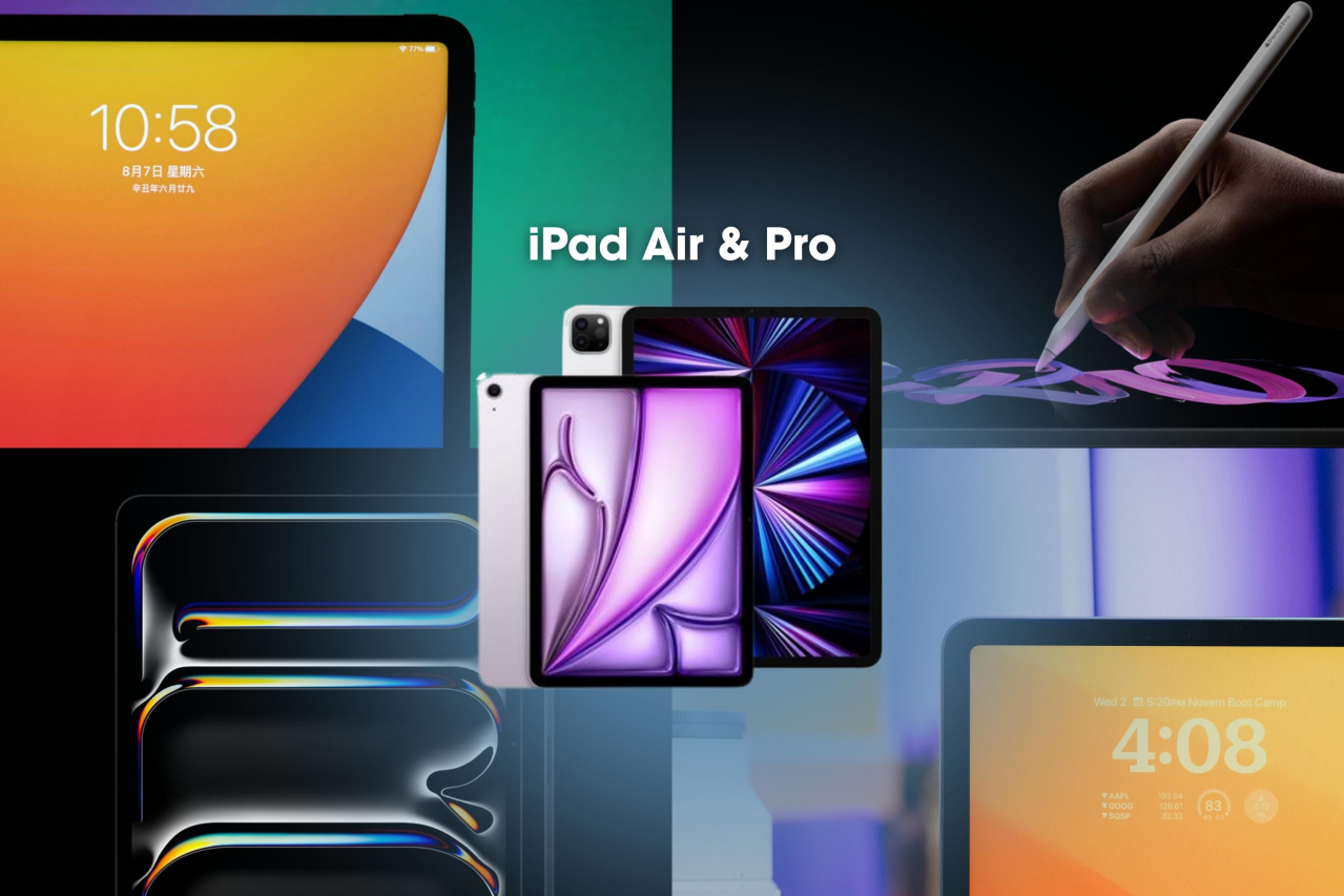iPad Air et iPad Pro pour la mobilité professionnelle