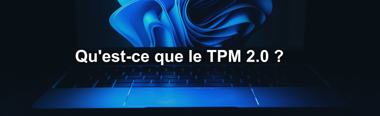 Puce de sécurité TPM 2.0 sur une carte mère d'ordinateur professionnel