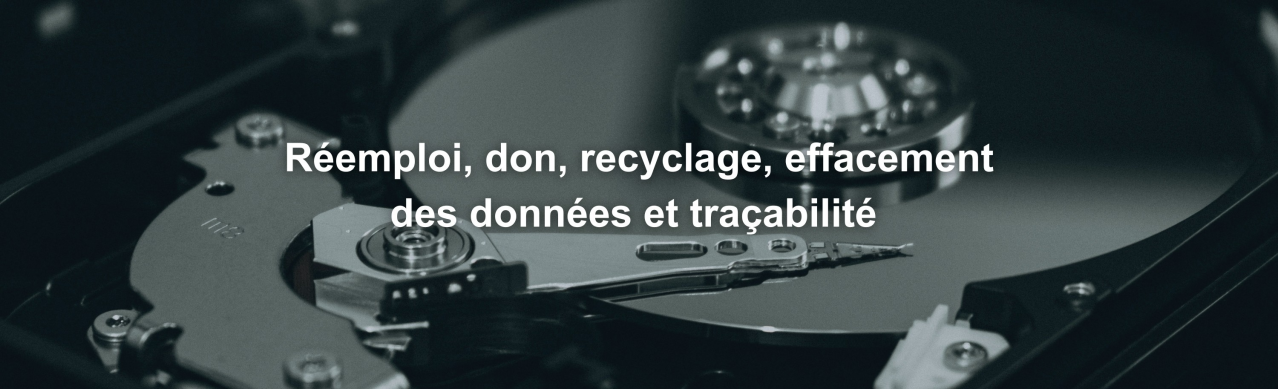 Anciens ordinateurs professionnels destinés au réemploi ou au recyclage